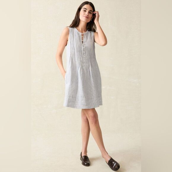 Faherty Dresses & Skirts - Faherty Sleeveless Linen Dress
